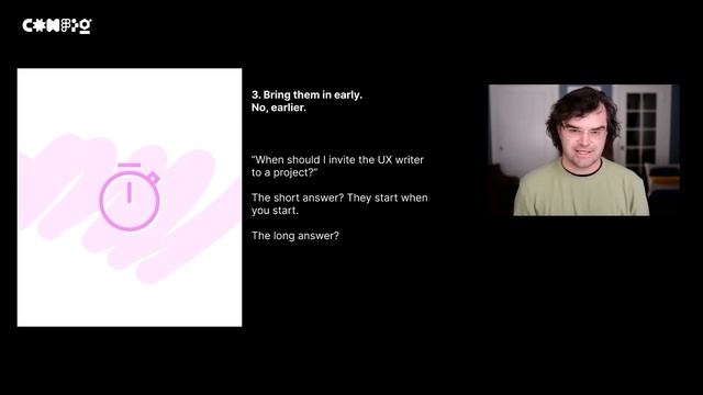 Working with UX Writers in Figma - Andrew Schmidt, Chris Baty, Ryan Reid, Sylvie Kim (Config 2022) смотреть онлайн