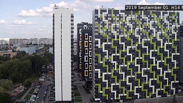 Стройка ЖК Летний сад (2 камера) 01 сентября 2019 г смотреть онлайн