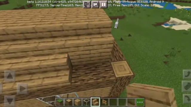 Маинкрафт. Строю дом. Который можно построить в выживание.(1 часть.) смотреть онлайн