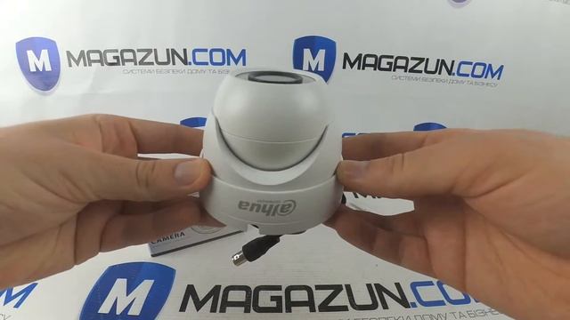 Распаковка HD-CVI камеры наблюдения Dahua DH-HAC-HDW1100MP-S2 (3.6 мм) смотреть онлайн