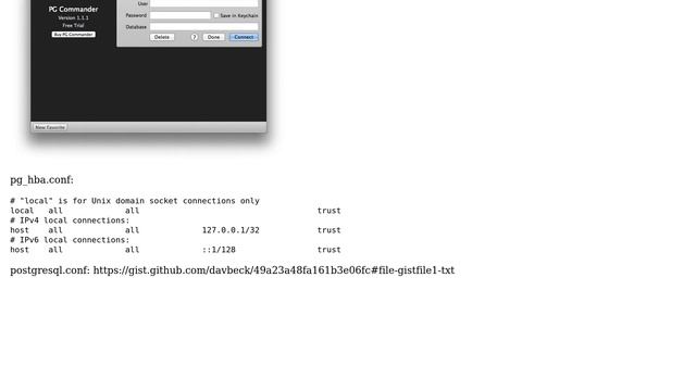 Databases: Can t connect to local PostgresSQL server смотреть онлайн