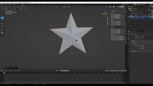 How to create a star and add a mesh in blender | Как создать звезду и добавить меш в блендере
