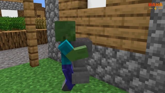 Monster School : A beautiful love story (Zombie Girl & Boy) - Minecraft Animation смотреть онлайн