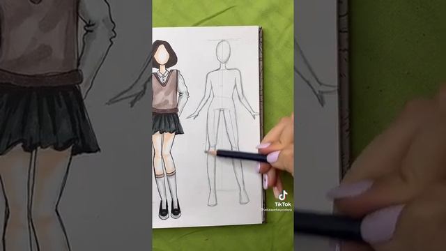 как нарисовать тело человека смотреть онлайн