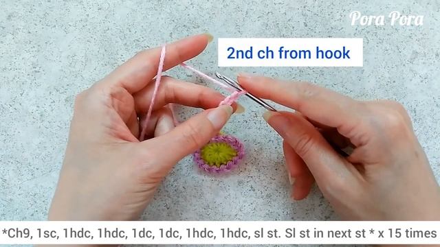 Crochet Gerbera Daisy Flower I Crochet Flower I Easy Crochet Flower Tutorial For Beginners смотреть онлайн