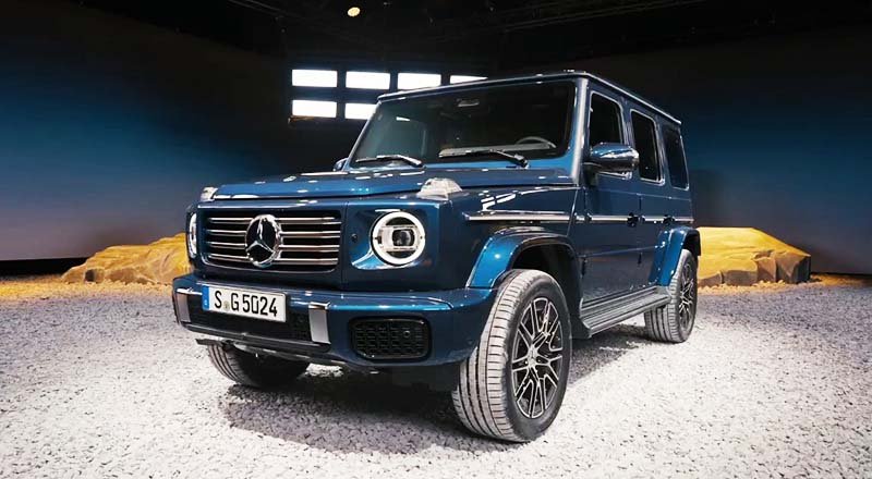 Mercedes представил обновленный «Гелендваген» смотреть онлайн