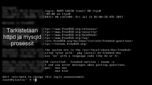 FreeBSD 11.1 internetpalvelin смотреть онлайн