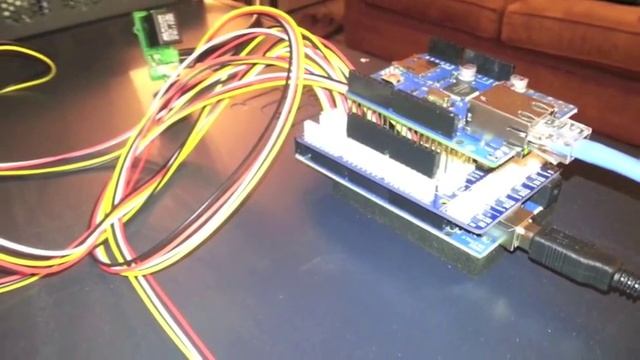 Arduino Web Server Used To Control 15A Relays