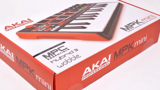 Akai Professional MPK MINI MKII 25-Key Ultra-Portable USB MIDI Keyboard and Pad 59679 смотреть онлайн