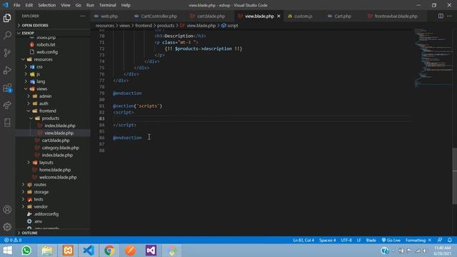 Laravel 8 E-com Part-23 : Display Cart items and remove items from cart in laravel 8 Ecommerce смотреть онлайн