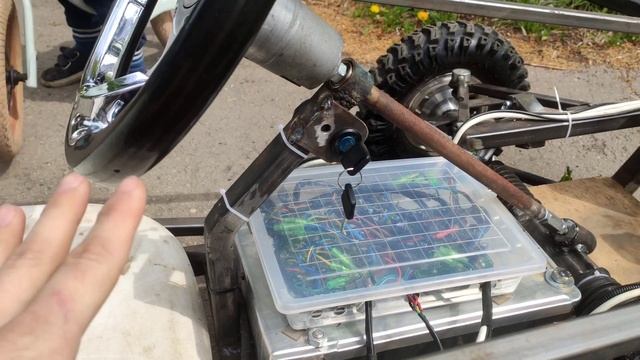 Обкатываю самодельный БАГГИ из колес гироскутера