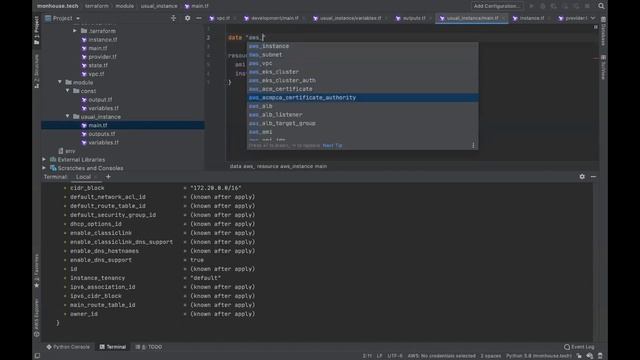 Воркшоп Terraform смотреть онлайн