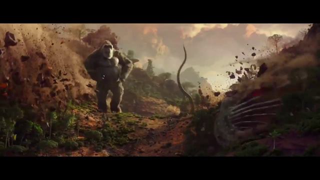 Kong Arriving In Hollow Earth | Godzilla vs Kong (2021) Movie Clip HD смотреть онлайн