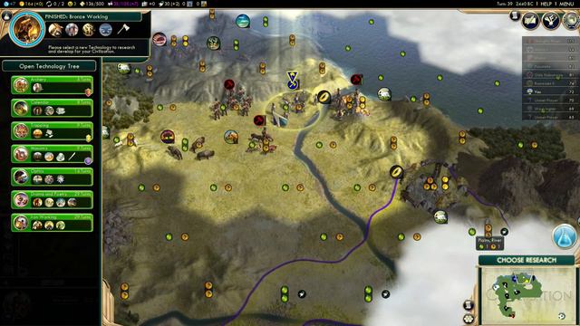 Civilization V Sweden - Ep. 2 "Settling and Barbarian Problems" смотреть онлайн