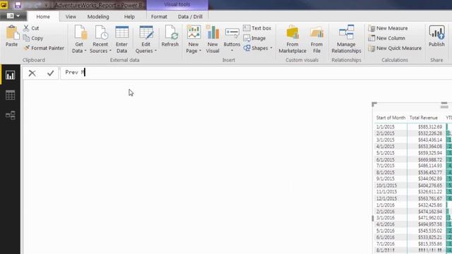 4.23. DAX Time Intelligence Formulas | Adding Calculated Fields with DAX | Power BI Desktop смотреть онлайн