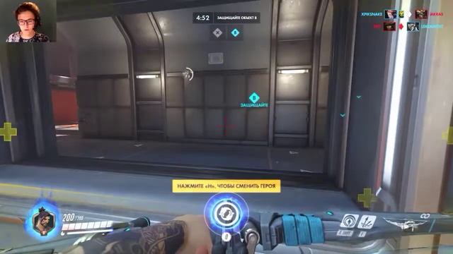Overwatch. КЛАЦ КЛАЦ НА ХАНДЗО смотреть онлайн