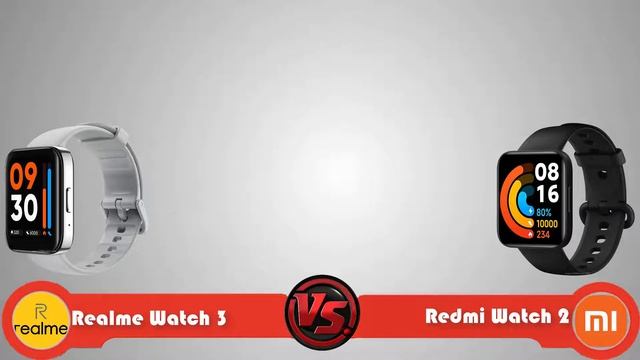 Realme Watch 3 vs Xiaomi Redmi Watch 2 смотреть онлайн