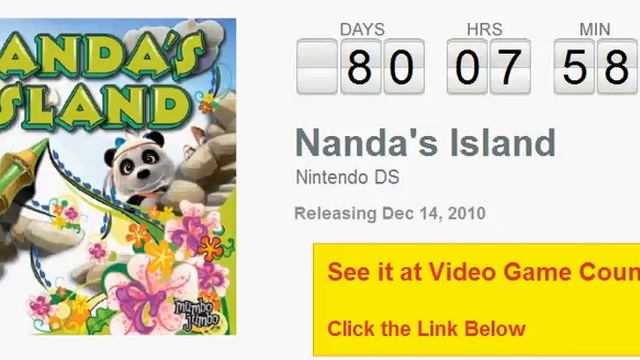 Nanda's Island DS Countdown смотреть онлайн
