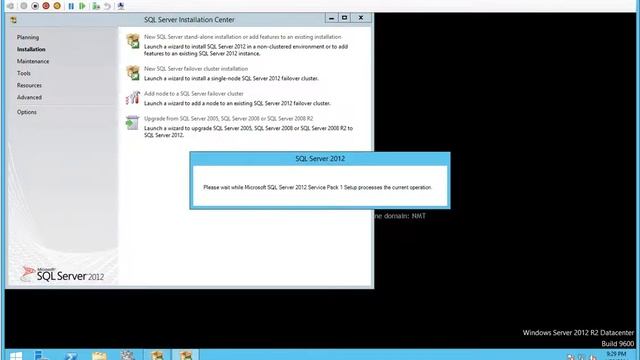 SQL 2012 SP1 - Creating a two node Failover Cluster смотреть онлайн