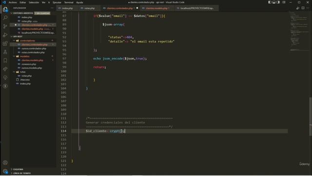 Crea una Api REST FULL completa con PHP NATIVO смотреть онлайн
