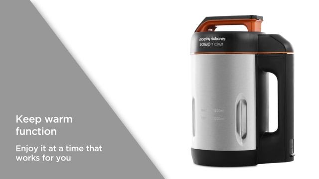 Morphy Richards 501022 Soup Maker - Stainless Steel | Product Overview | Currys PC World смотреть онлайн
