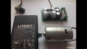 ШИМ регулятор оборотов двигателя | #Обзор