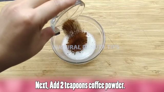 HOW TO DYE YOUR HAIR NATURALLY (with coffee) | GET SILKY, Dark & GLOSSY HAIR | NaturalBeautyTips смотреть онлайн