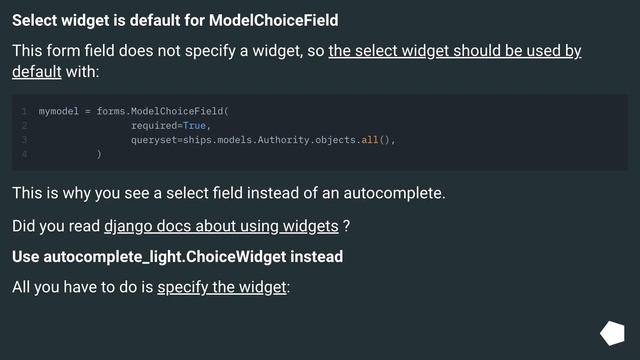 django-autocomplete-light simple usage смотреть онлайн