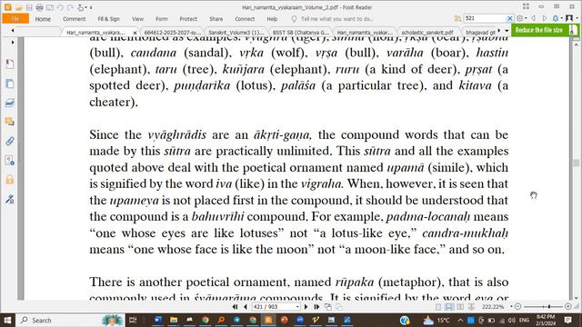 Samasa prakaranam | Class 7 | HNV | Jiva Goswami смотреть онлайн