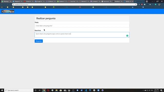 Node.js, express, EJS, HTML & CSS. Q&A website from g-neto смотреть онлайн