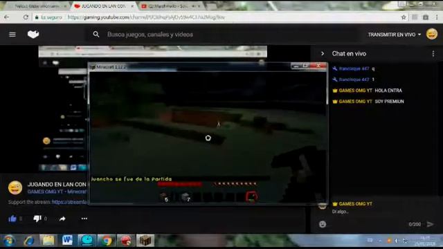 JUGANDO EN LAN CON AMIGOS ENTRARAS 1.12.2 IP 192.168.100.9:54302 смотреть онлайн