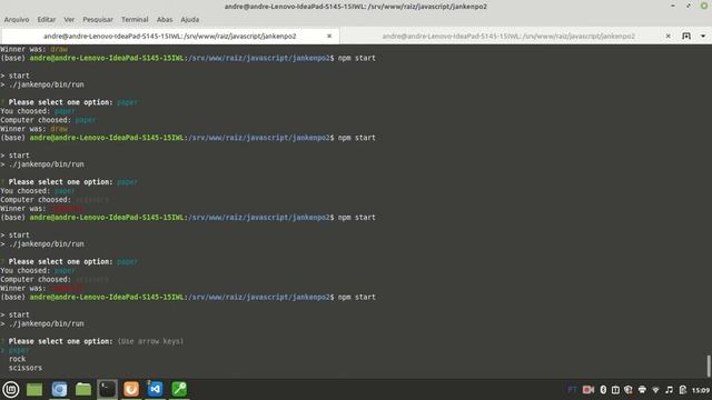 Jankenpo Typescript cli смотреть онлайн