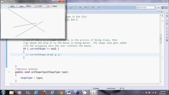 Java Drawing Panel смотреть онлайн