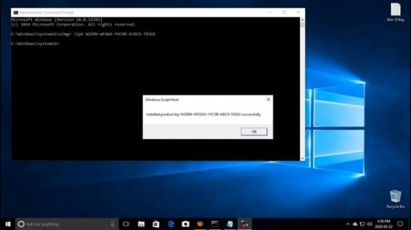 Activate WINDOWS 10 PRO  Using CMD Sinhala - How To Activate Windows 10 Sinhala