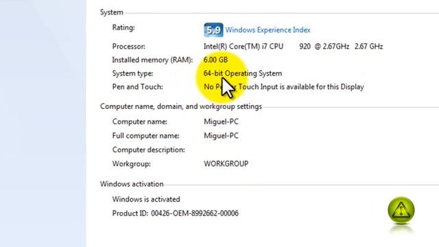 How To Know if You are Running 32-bit or 64-bit - Windows 7 смотреть онлайн