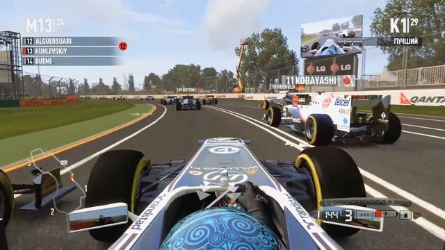 F1 2011 КАРЬЕРА #1 - ДА ЗДРАВСТВУЙ KERS И DRS смотреть онлайн