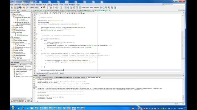 Creating RESTFul Client in NetBeans смотреть онлайн