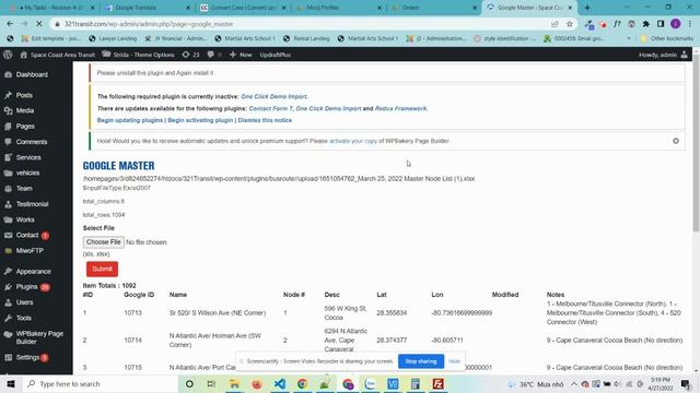 Upload new Google Master Node List смотреть онлайн