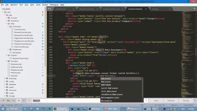 Belajar Laravel (untuk pemula) 9 - Import Excel Mudah смотреть онлайн