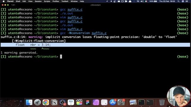 2.3 The C programming language: Constants смотреть онлайн