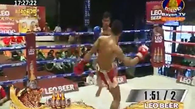 Best KO Khmer Boxing Championship Rith Mony Vs the Red 03.04.2016 смотреть онлайн
