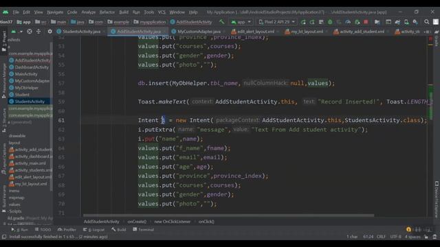 Lecture 20 - Getting a result from an activity смотреть онлайн