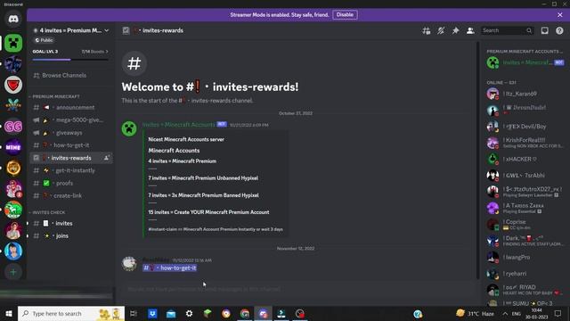 get Minecraft Java edition free to invite your friends in discord only 4 invites смотреть онлайн