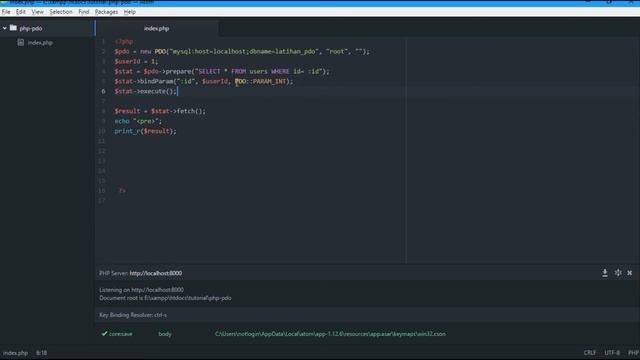 PDO Security dan BindParam - Tutorial PHP Dengan PDO смотреть онлайн