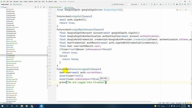Flutter 101- Firebase Google Auth Dart смотреть онлайн