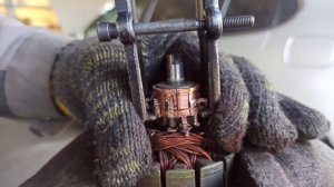 Коллектор ABS замена  якоря электродвигателя.