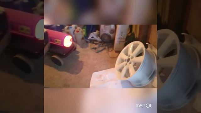 Покраска литых дисков акрилом. смотреть онлайн