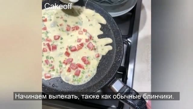 Пышные оладьи и омлет: простые рецепты
