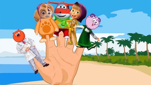 Песенка про пальчики Семья пальчиков