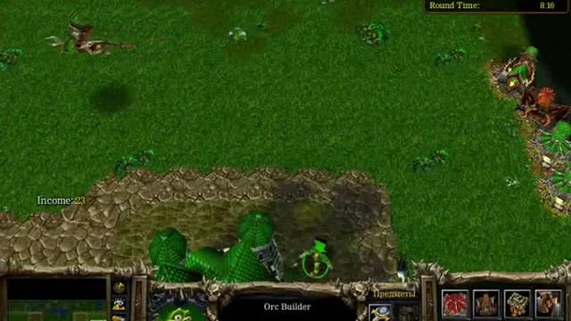 Играем в WarCraft III серия 6 Castle Fight смотреть онлайн